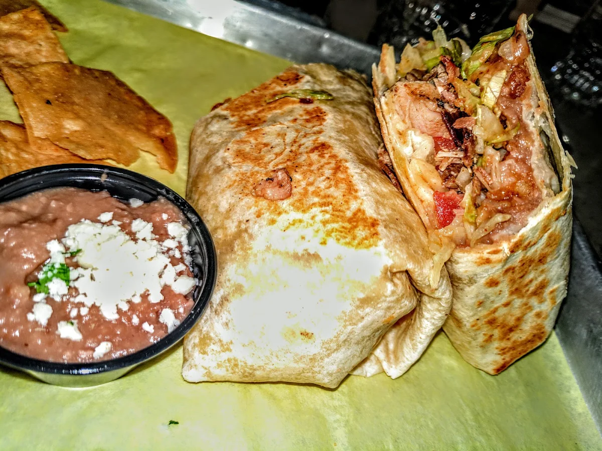 Surf and Turf Burrito