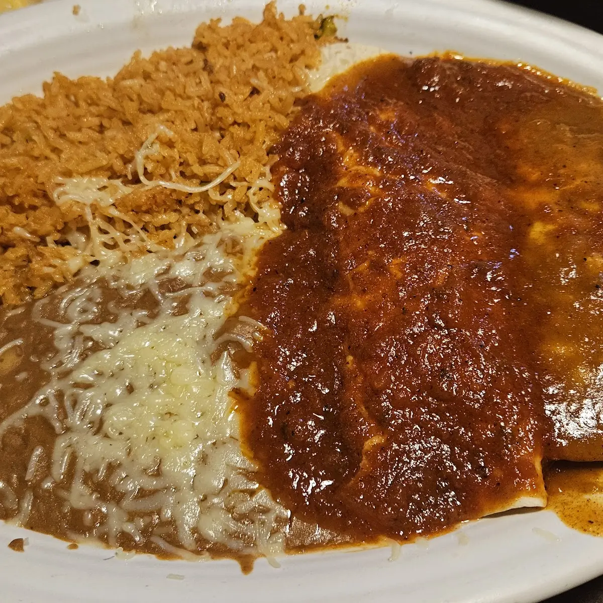 Chile Relleno Chile Poblano Taco and Rice