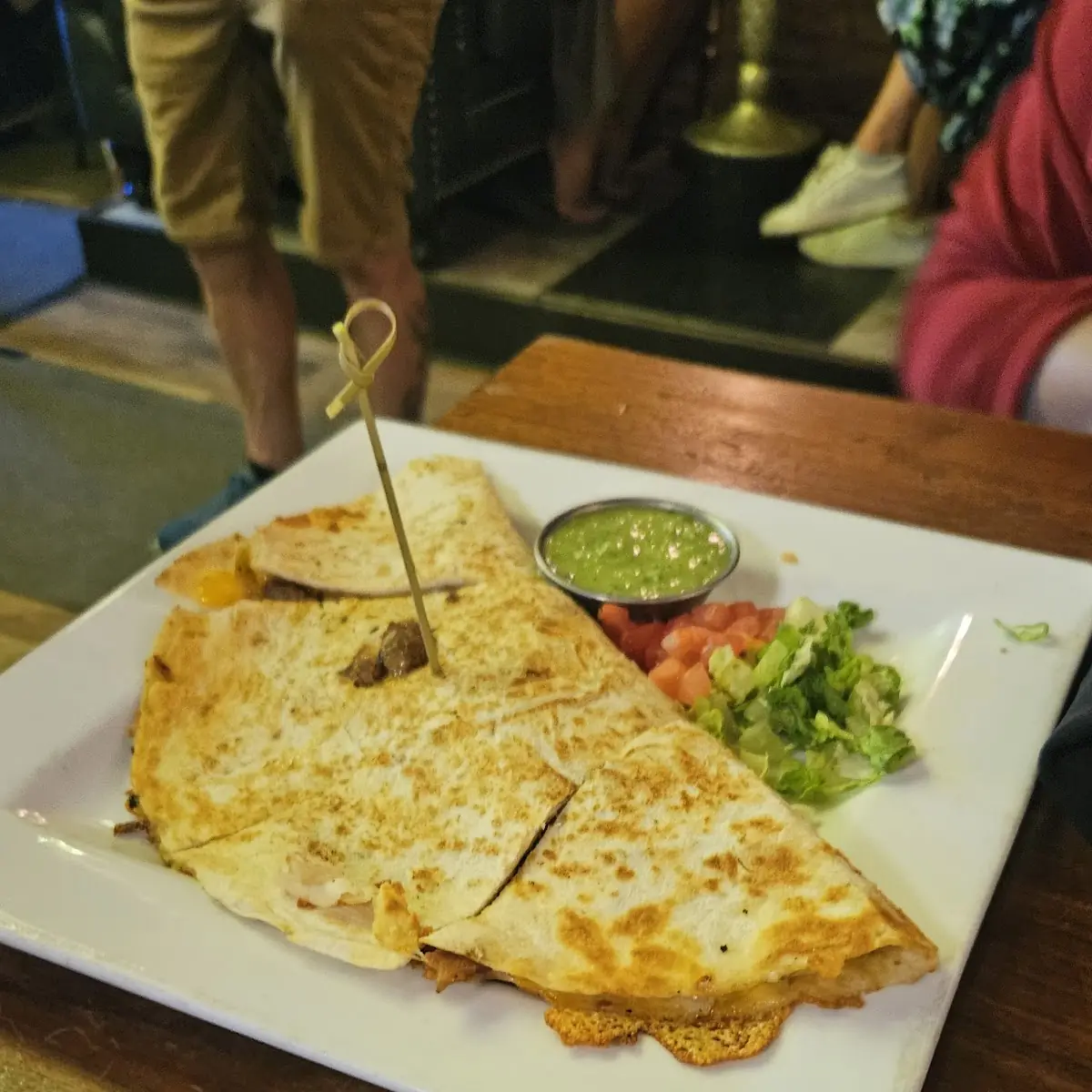 Derailed Quesadilla