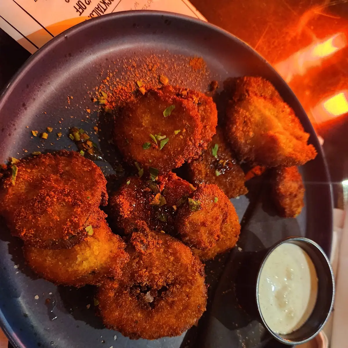 Nashville Hot Fried Pickles