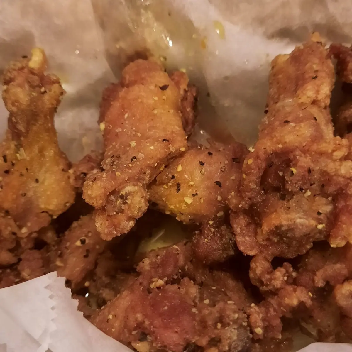 Honey Lemon Pepper Wings