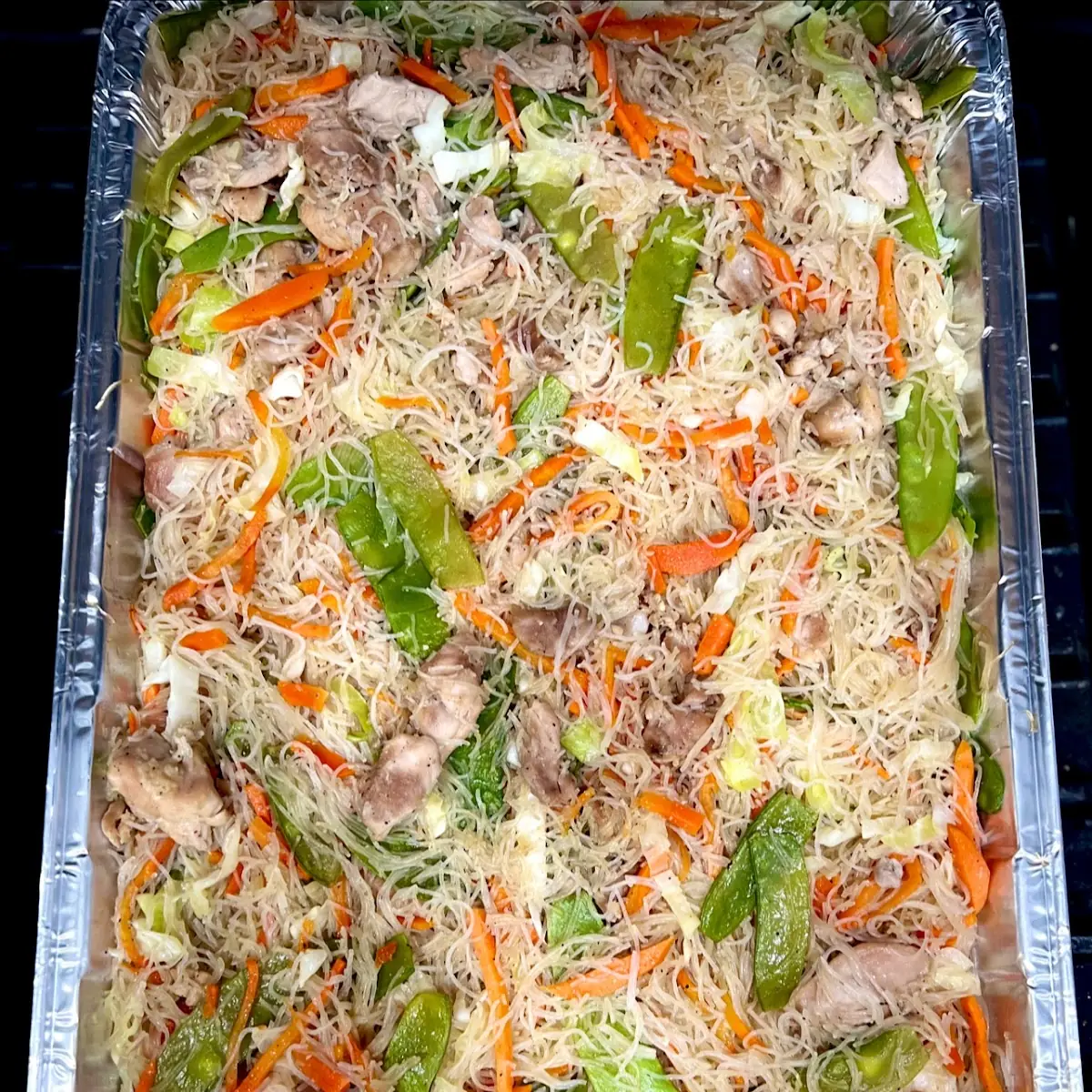 Rice Noodles with Veg