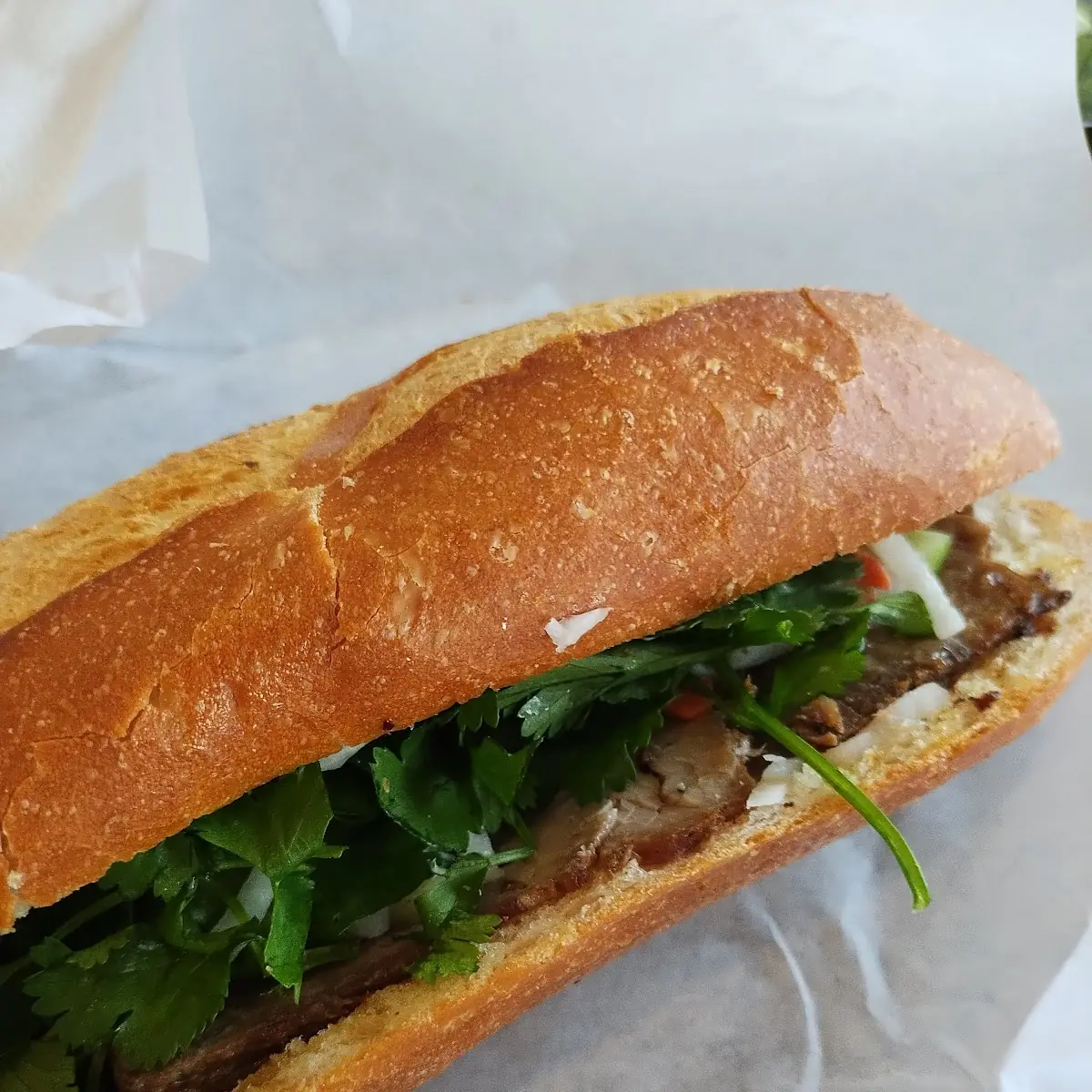 Banh MI Thit Nuong Grilled Pork