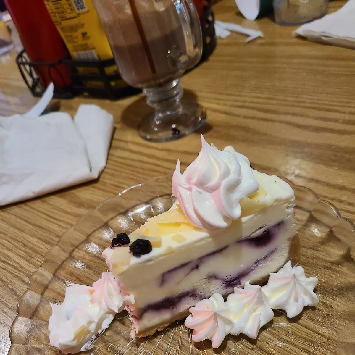 Blueberry Cobbler Cheesecake