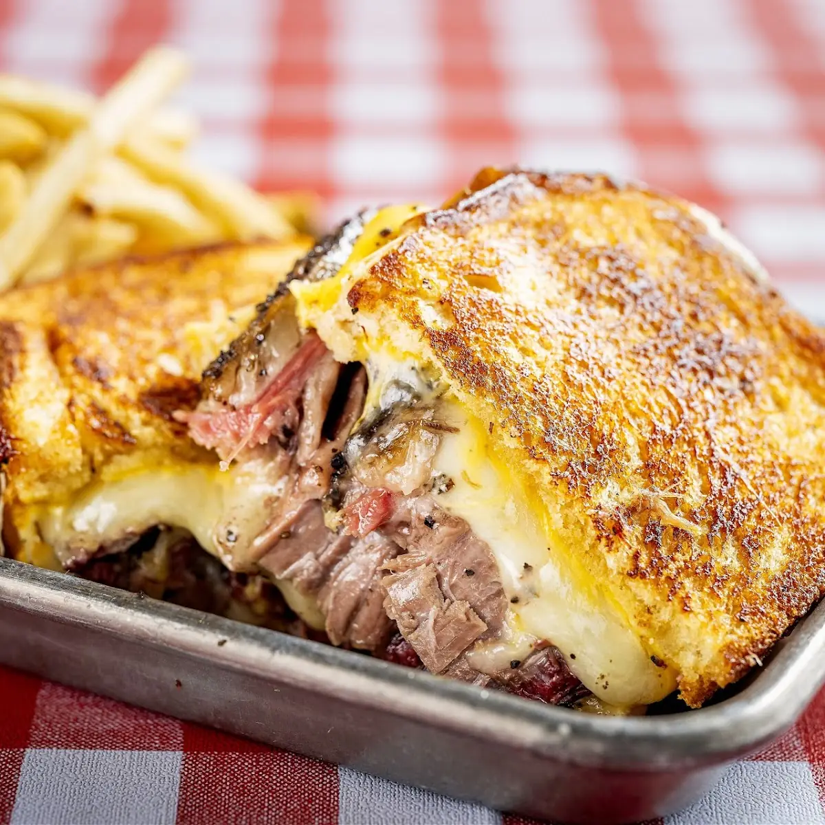 Brisket Grilled Cheese