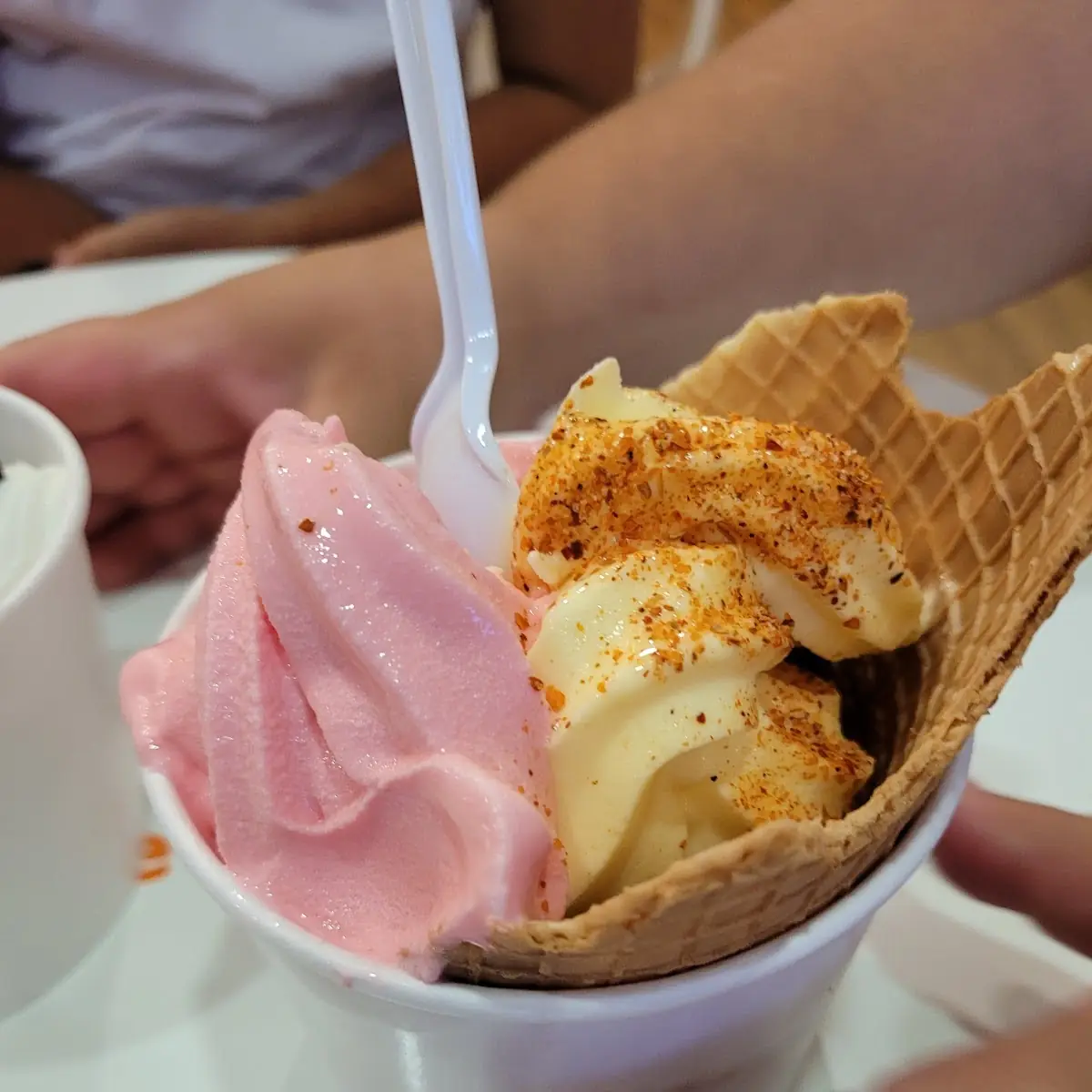 Frozen Yogurt in a Cup