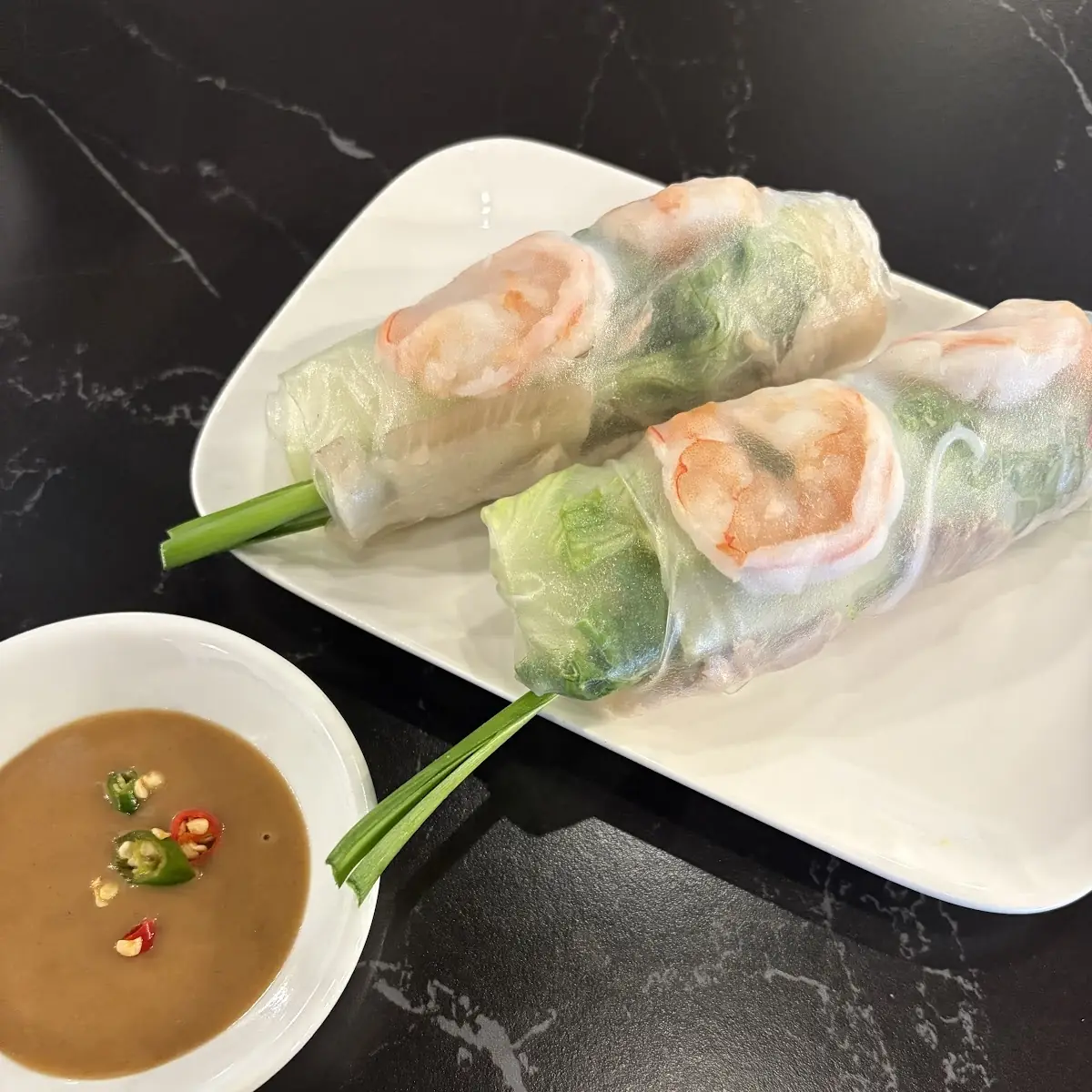 2 Piece Goi Cuon Tom Thit Spring Roll Soft