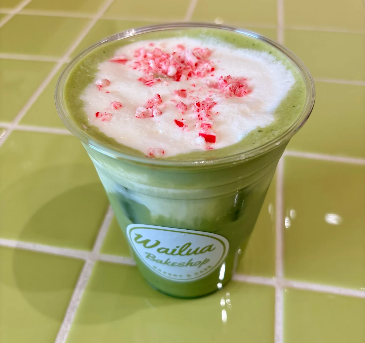 Strawberry Matcha Latte