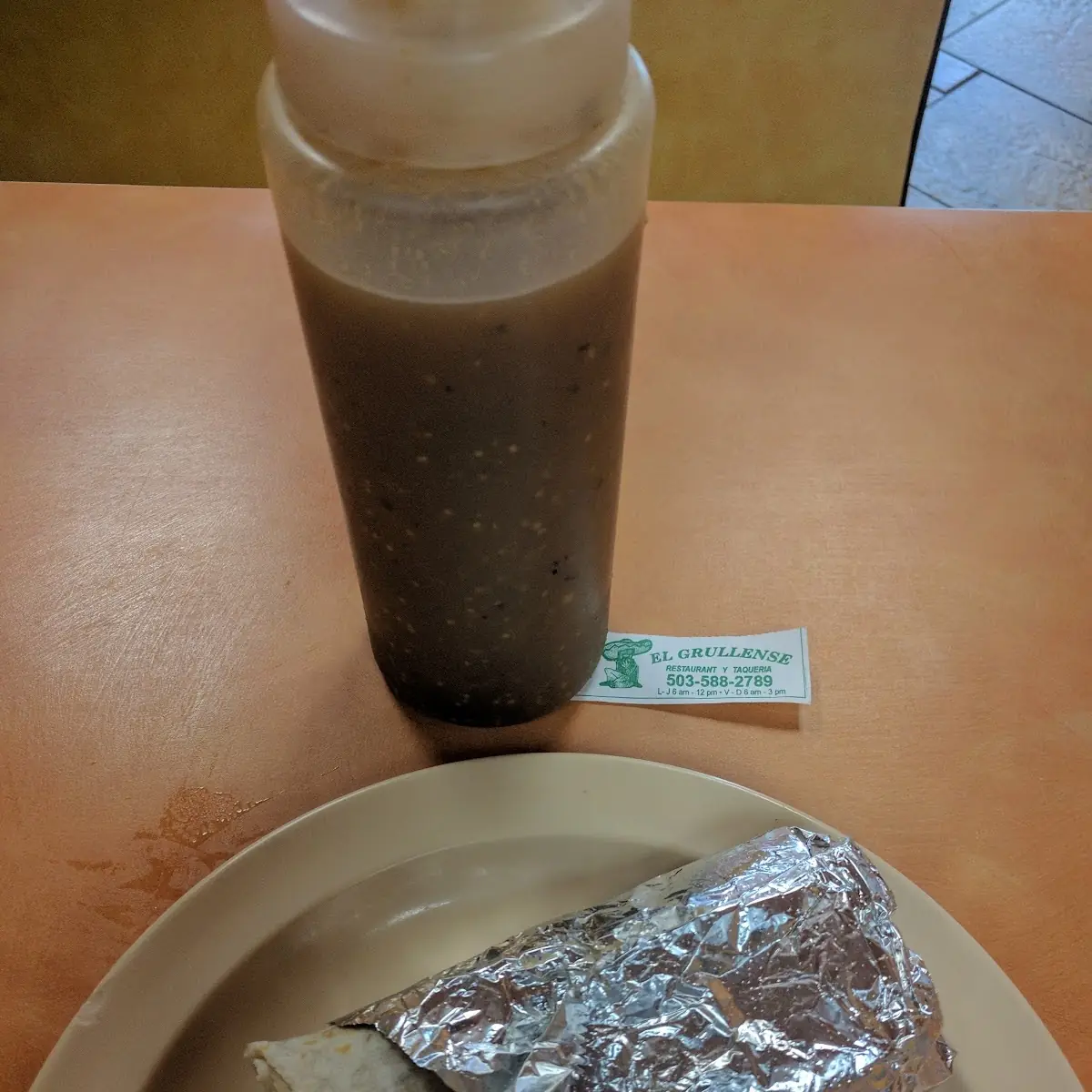 Bean and Cheese Burrito