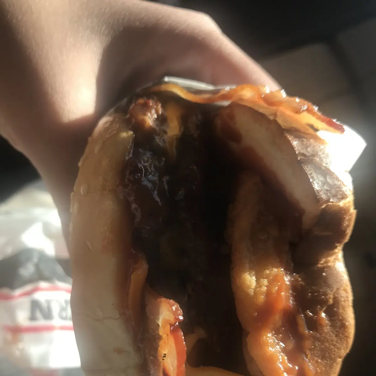 Western Bacon Cheeseburger