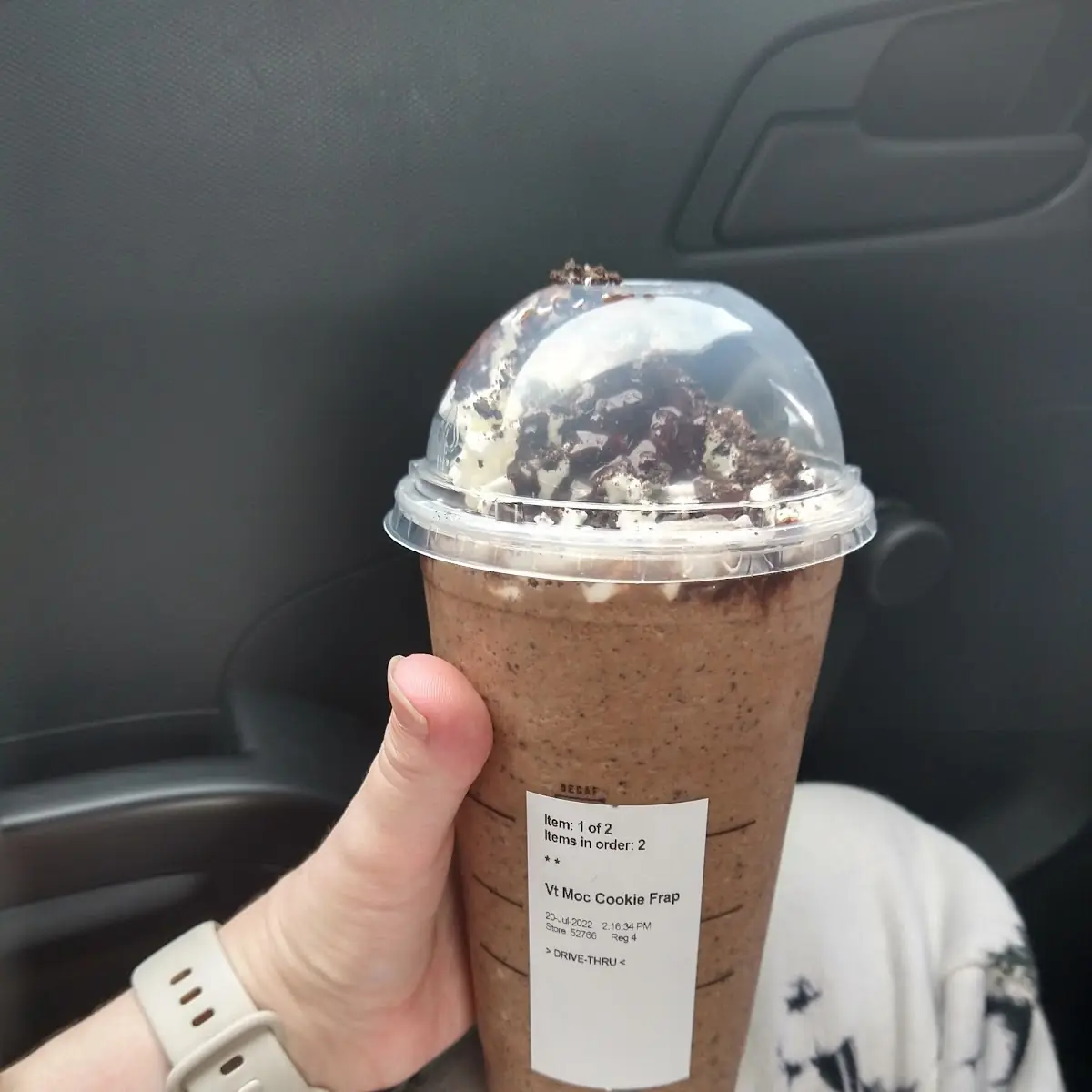 Mocha Cookie Crumble Frappuccino Blended Beverage