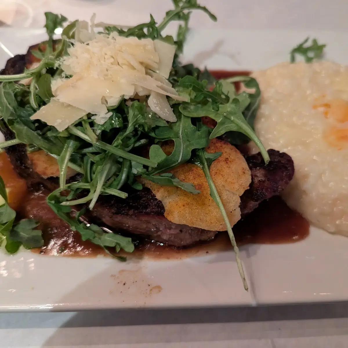 Ribeye Steak and Risotto