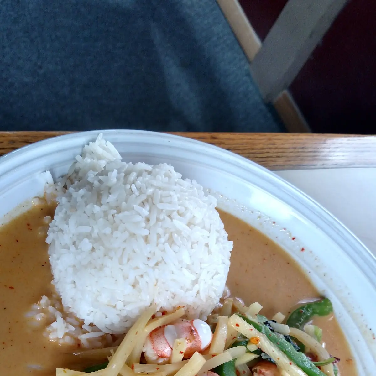 Green Curry with Shrimp