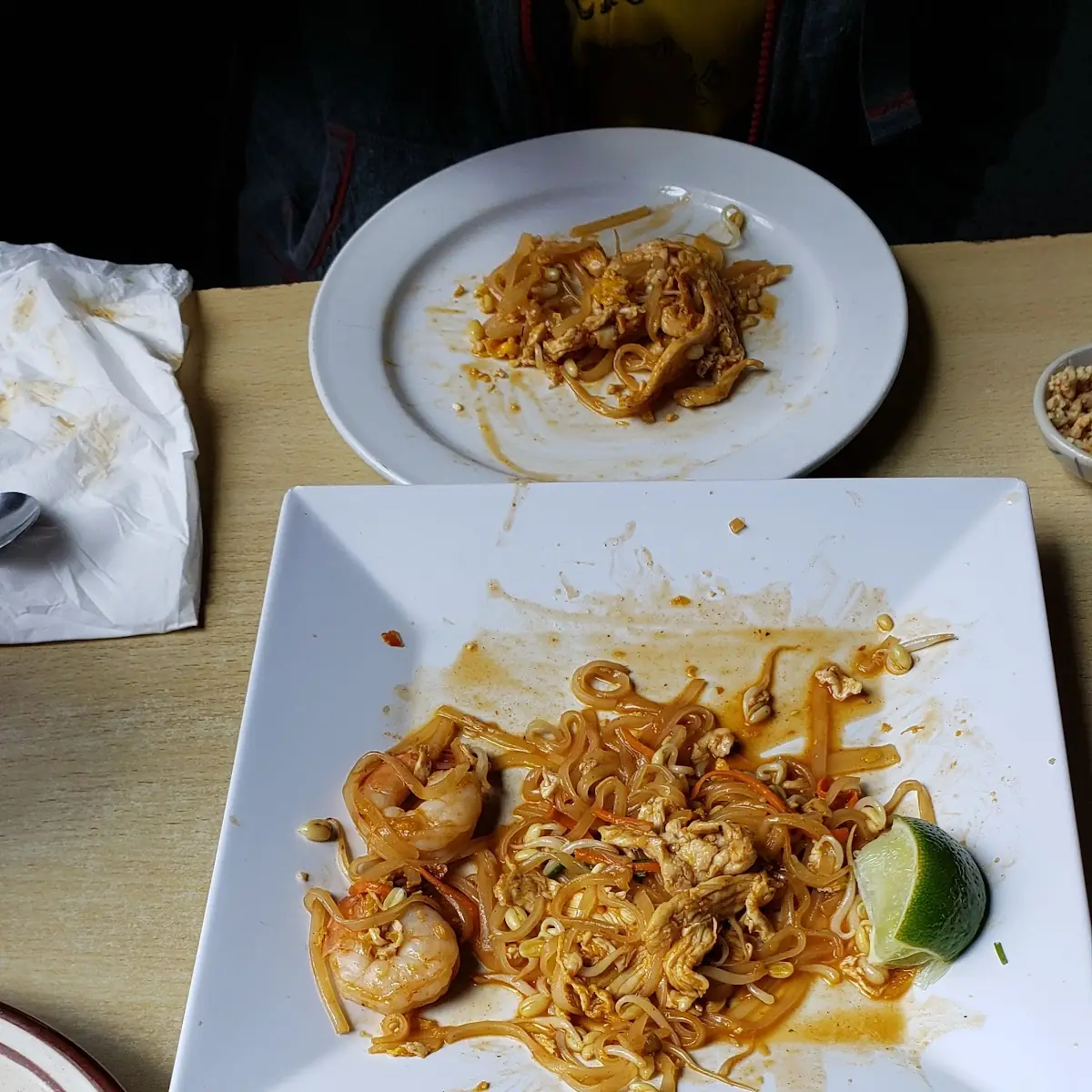 Pad Thai Noodles Chicken & Shrimp