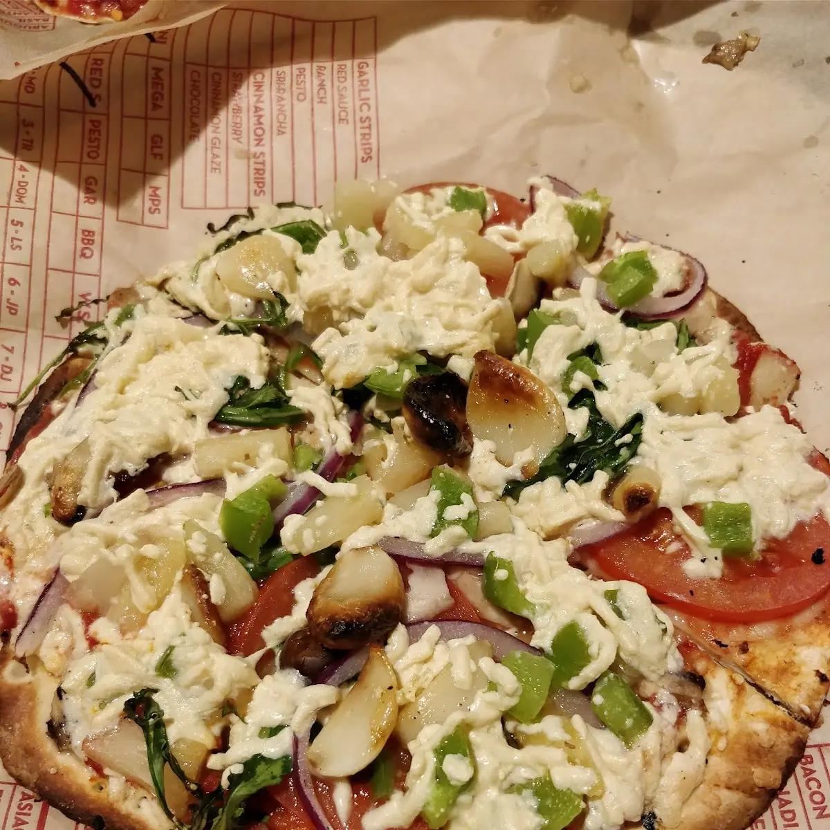 Mini Veggie Pizza