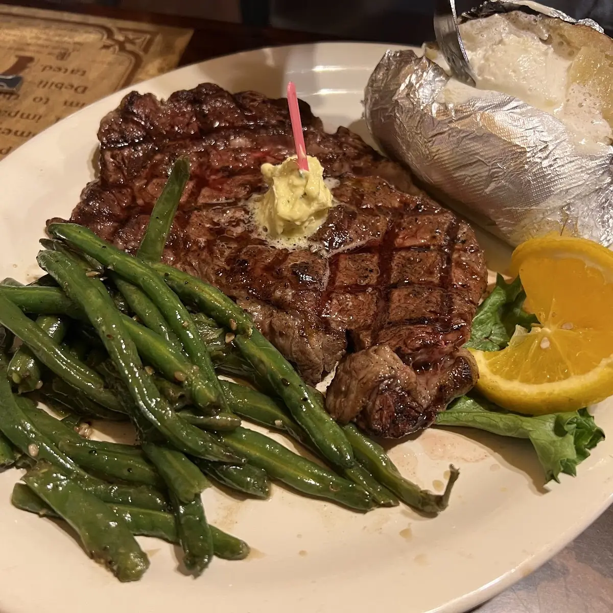Ribeye Steakand Potatoe