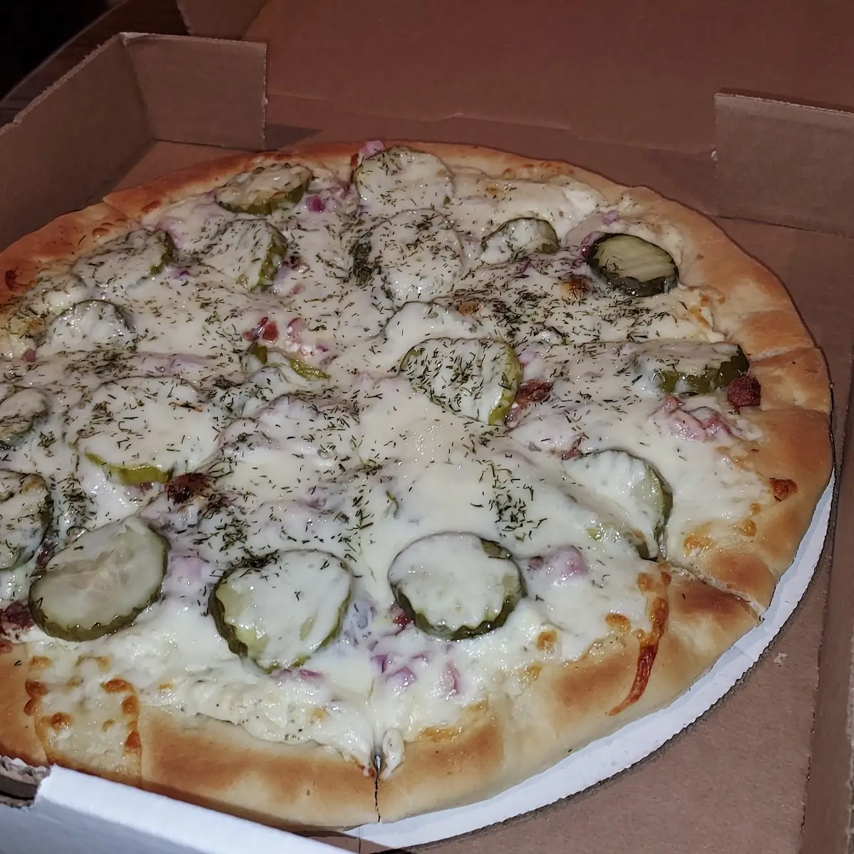 Dill Pickle Pizza