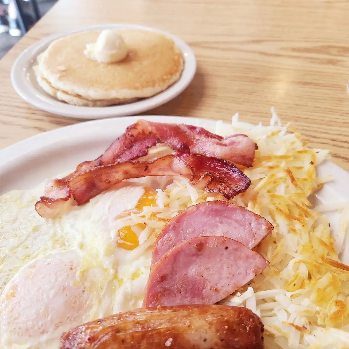 Eggs Bacon and Hash Browns