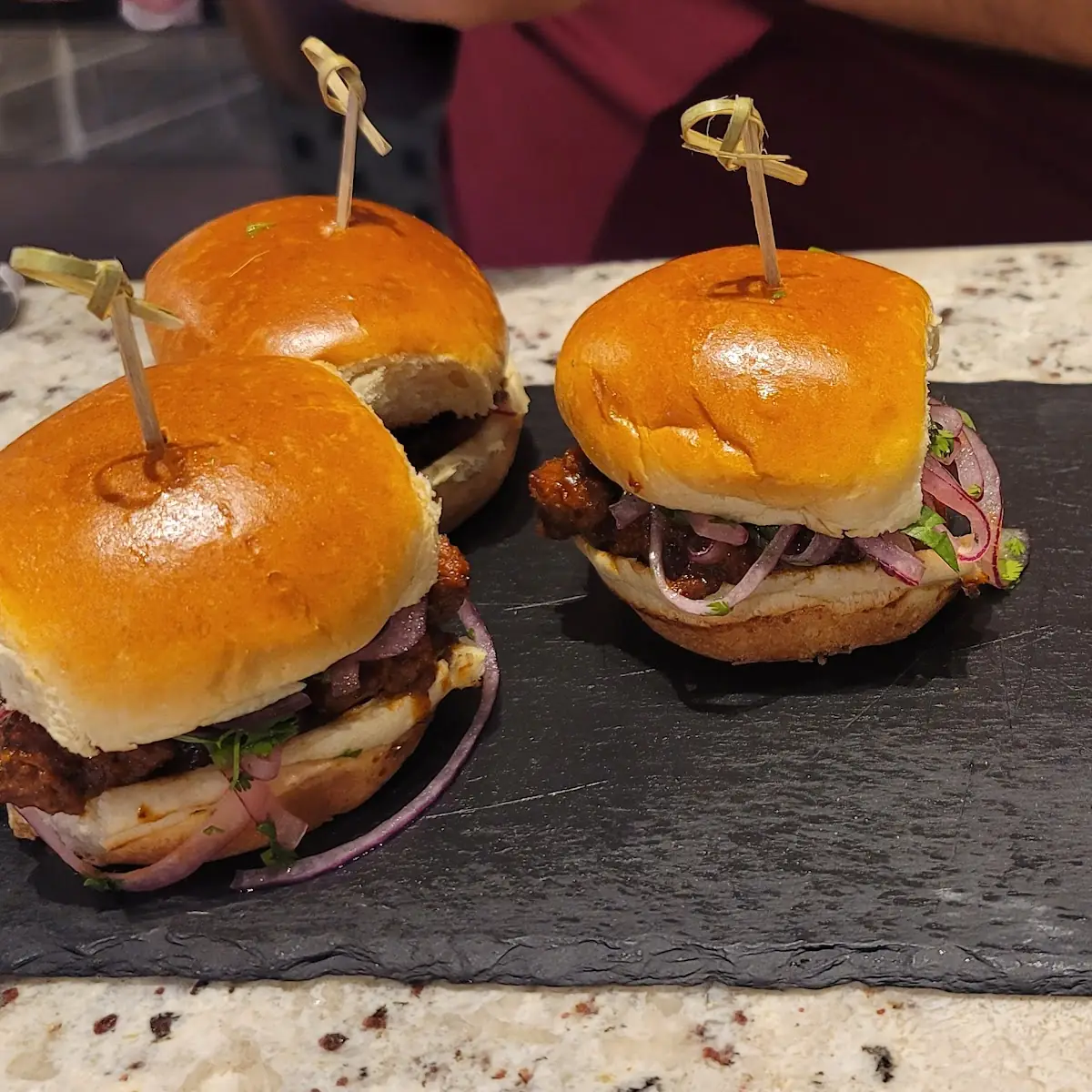 Wagyu Cheeseburger Sliders