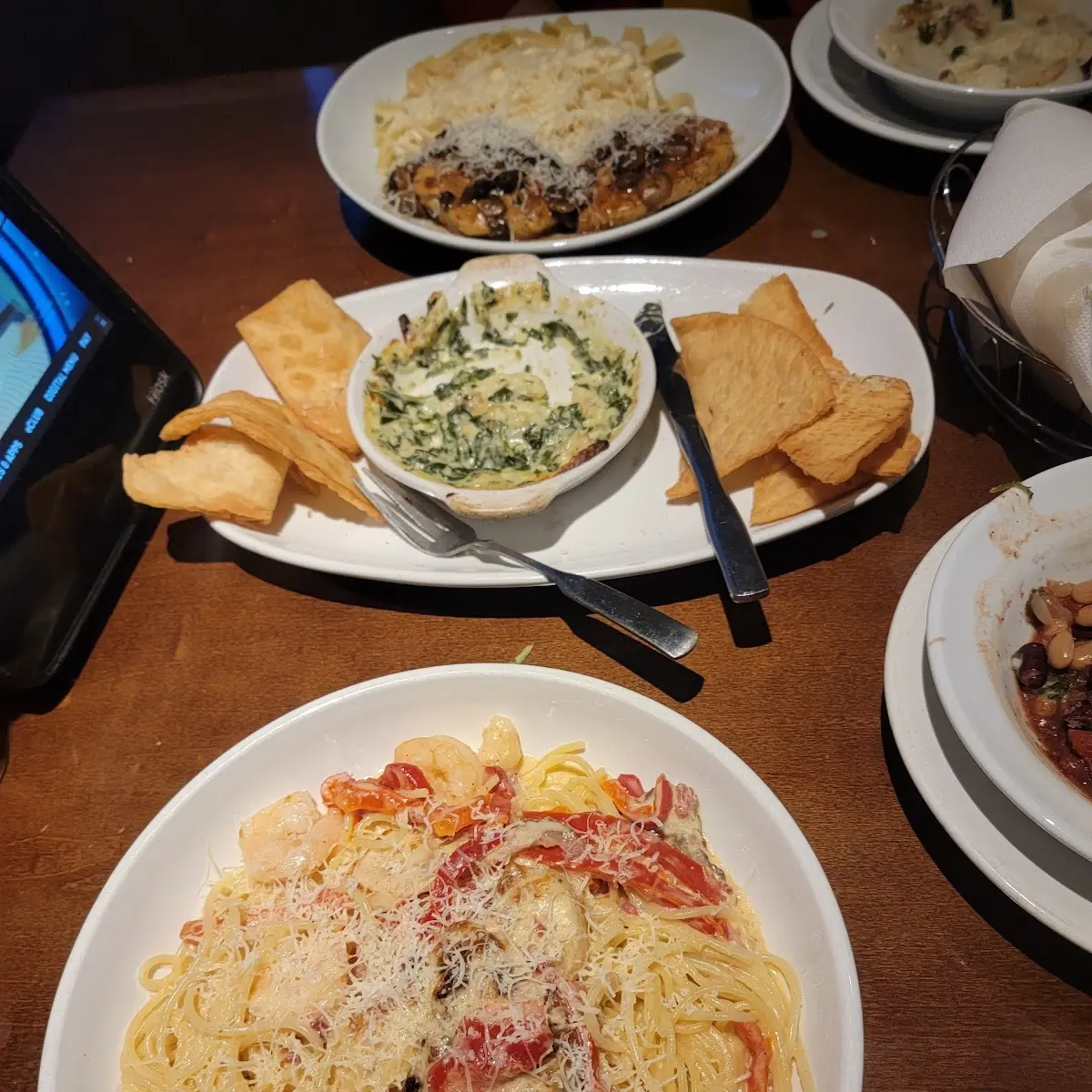 Shrimp Chicken Carbonara