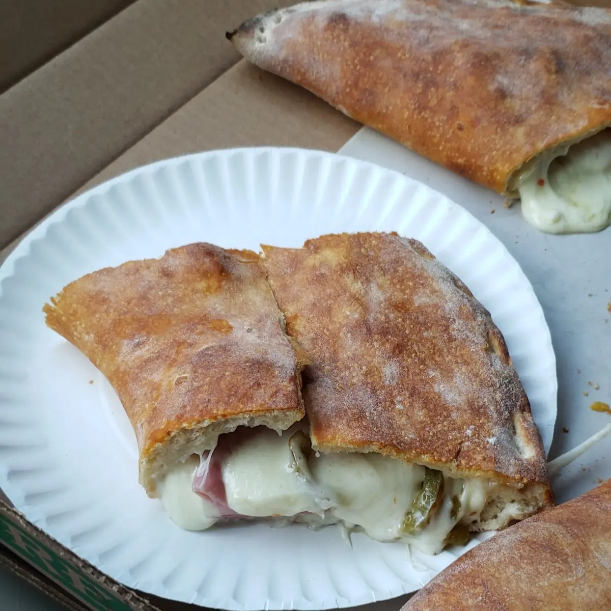 Calzone Just Cheese