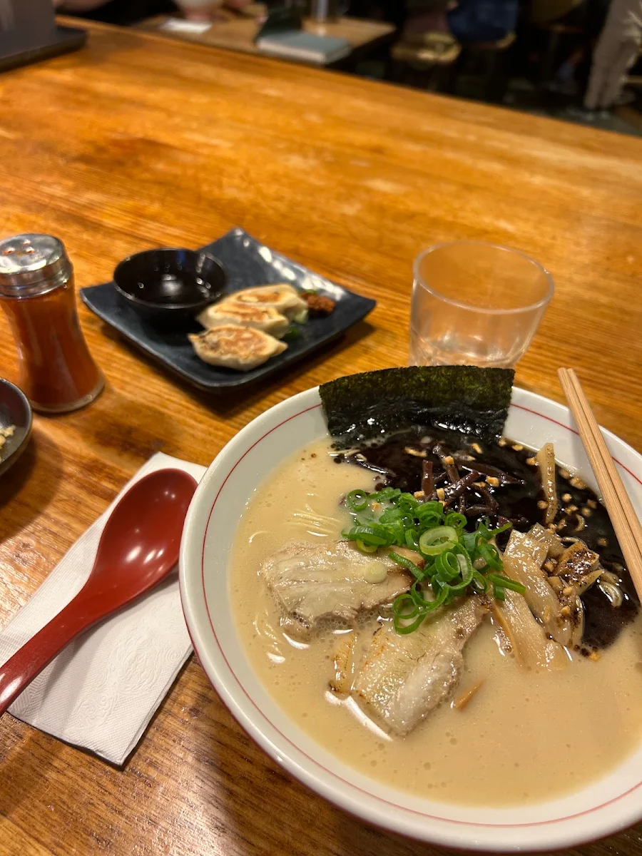 Black Garlic Ramen, Hakatamon Ramen Chatswood