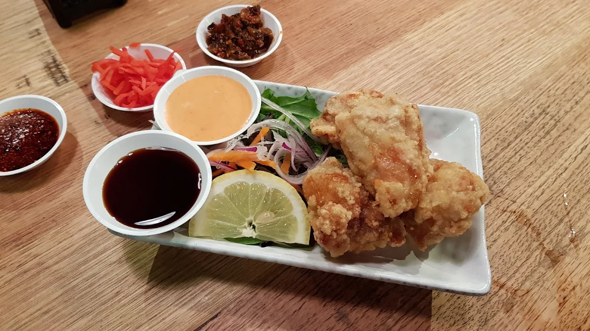 Chicken Karaage, Hakatamon Ramen Chatswood