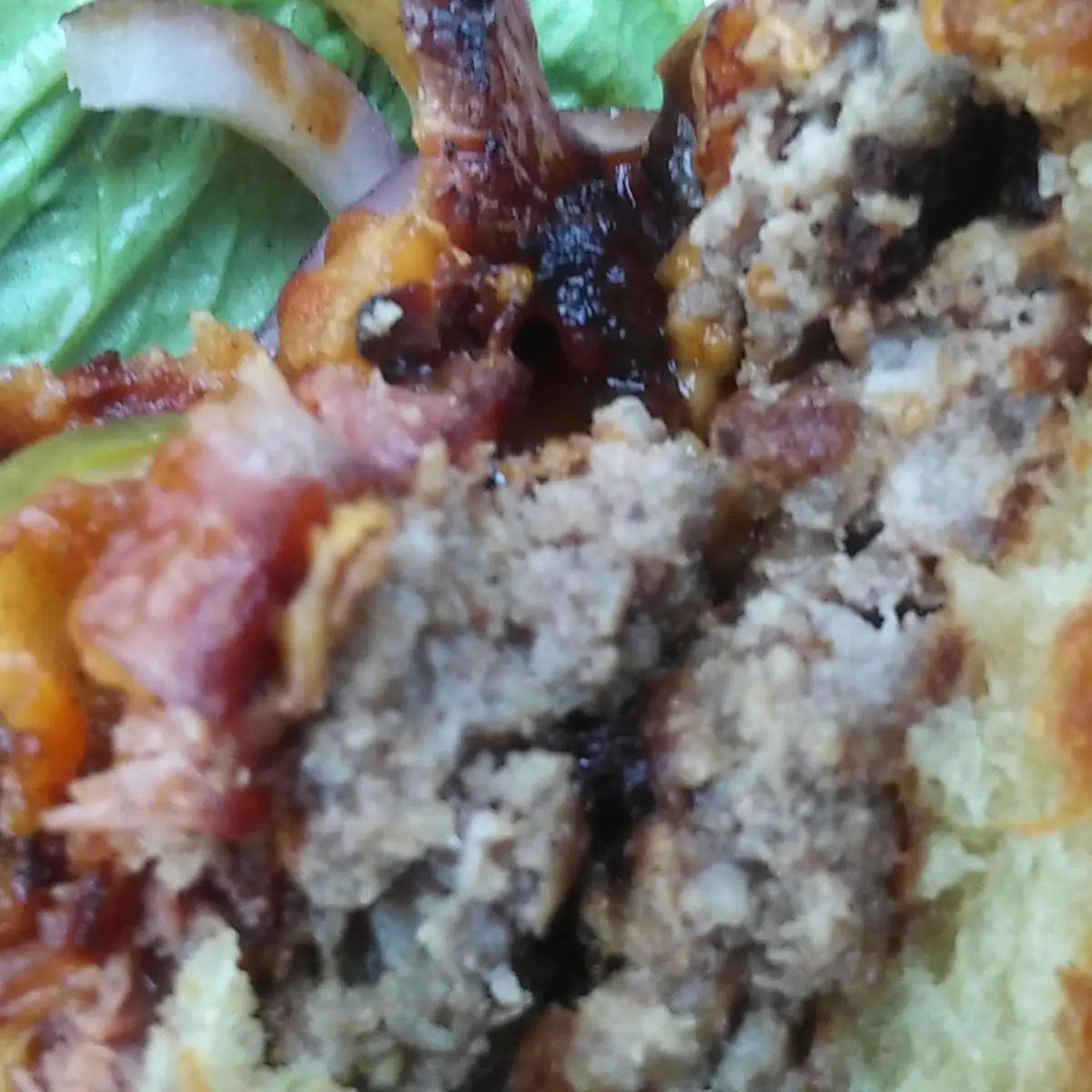 Double Smoked Bacon Brisket Burger