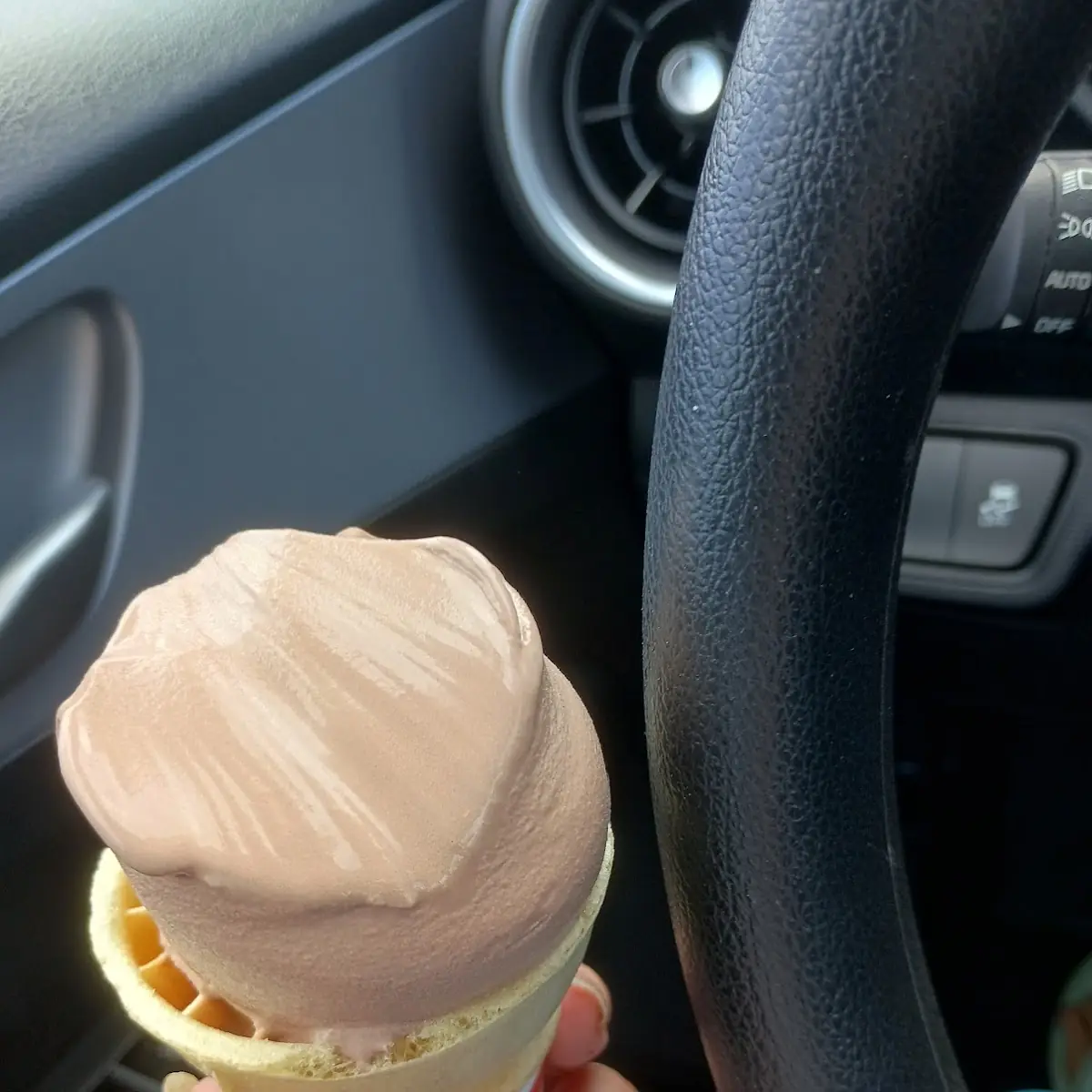 Jr Chocolate Ice Cream Cone