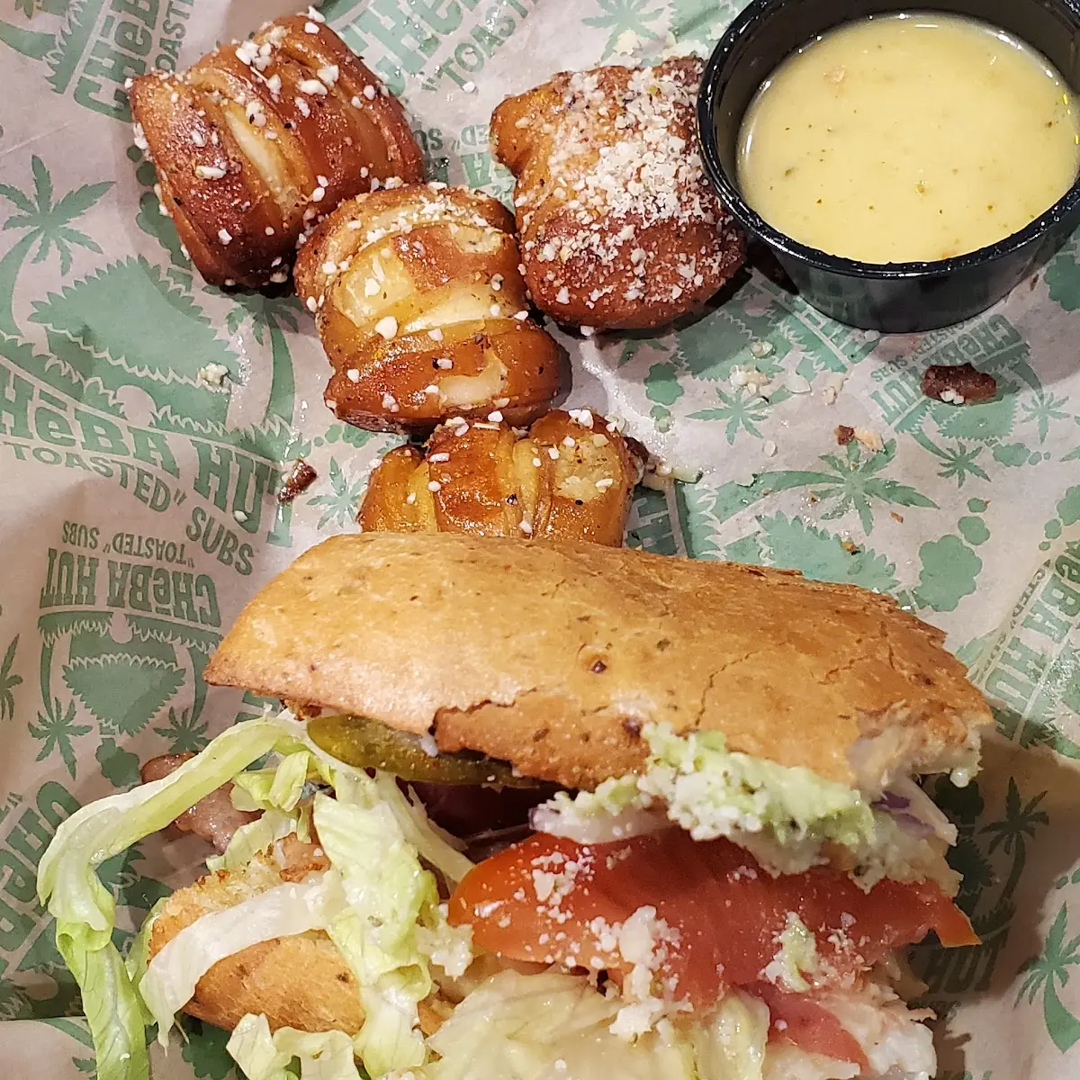 Kali and Pretzel Bites