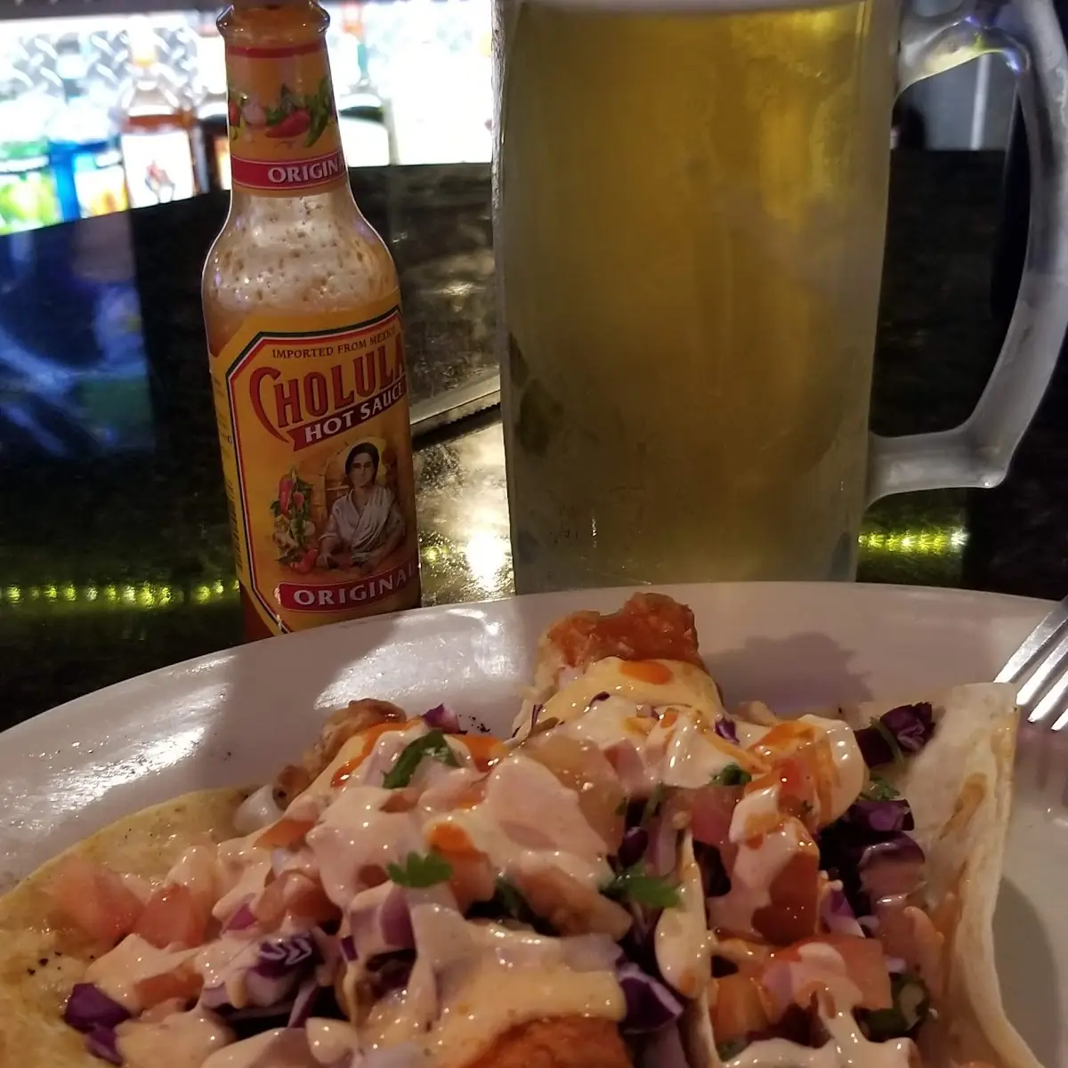 Barn Burner Buffalo Chicken Tacos