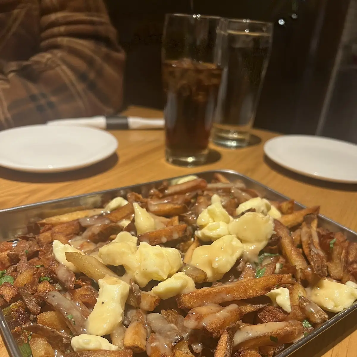 Poutine Fries with Cheese Curds