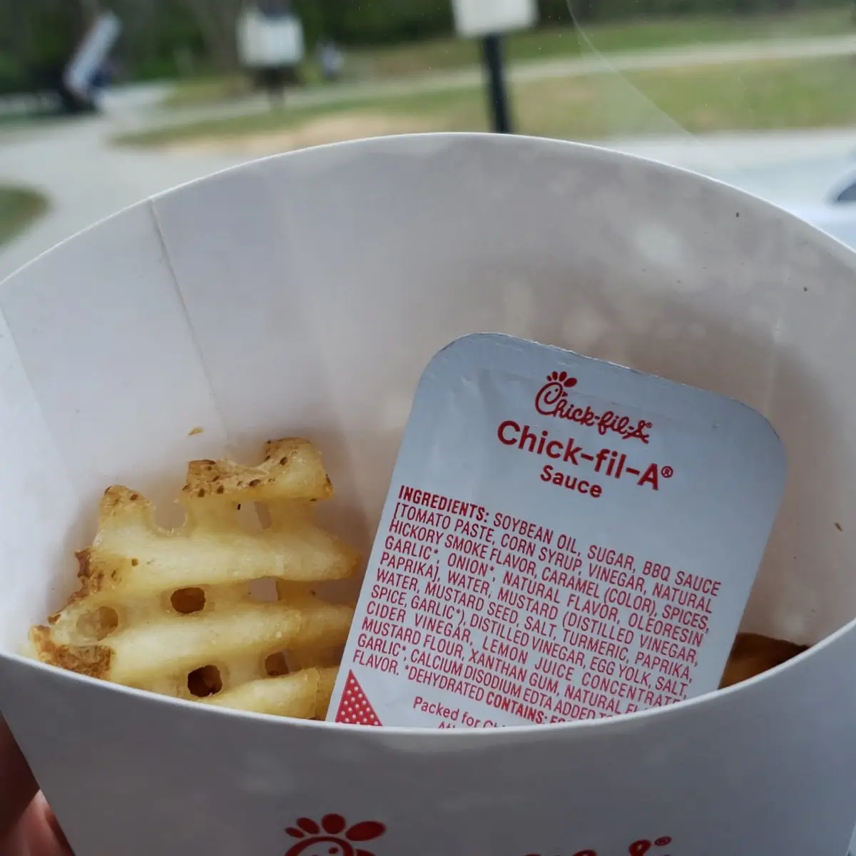 Chick-Fil-A Sauce Flavored Waffle Potato Chips