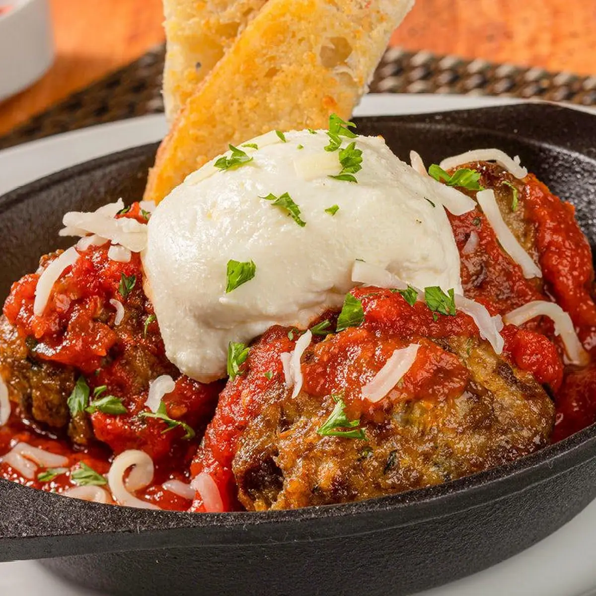 Mezza Chicken Parmigiana