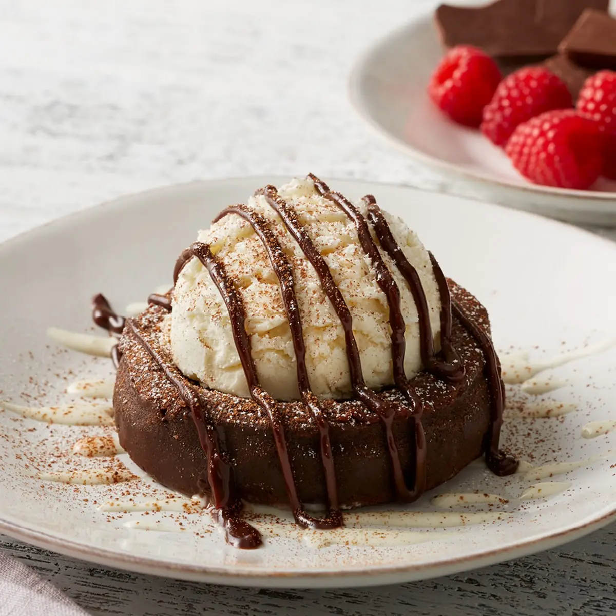 Warm Chocolate Cake
