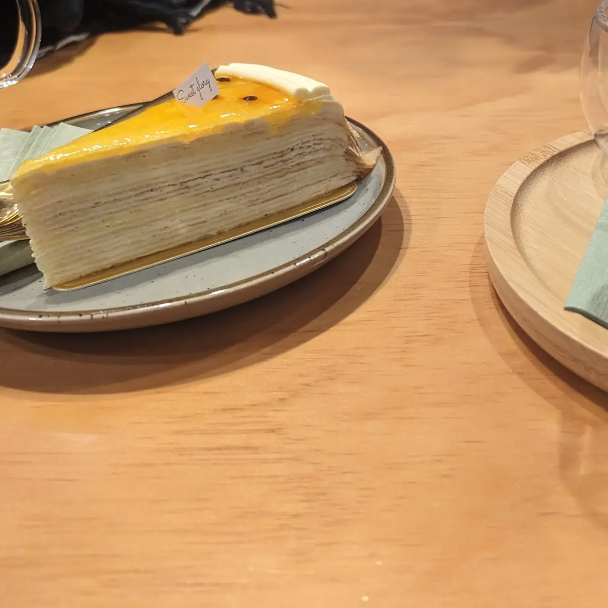 Passion Fruit Crepe