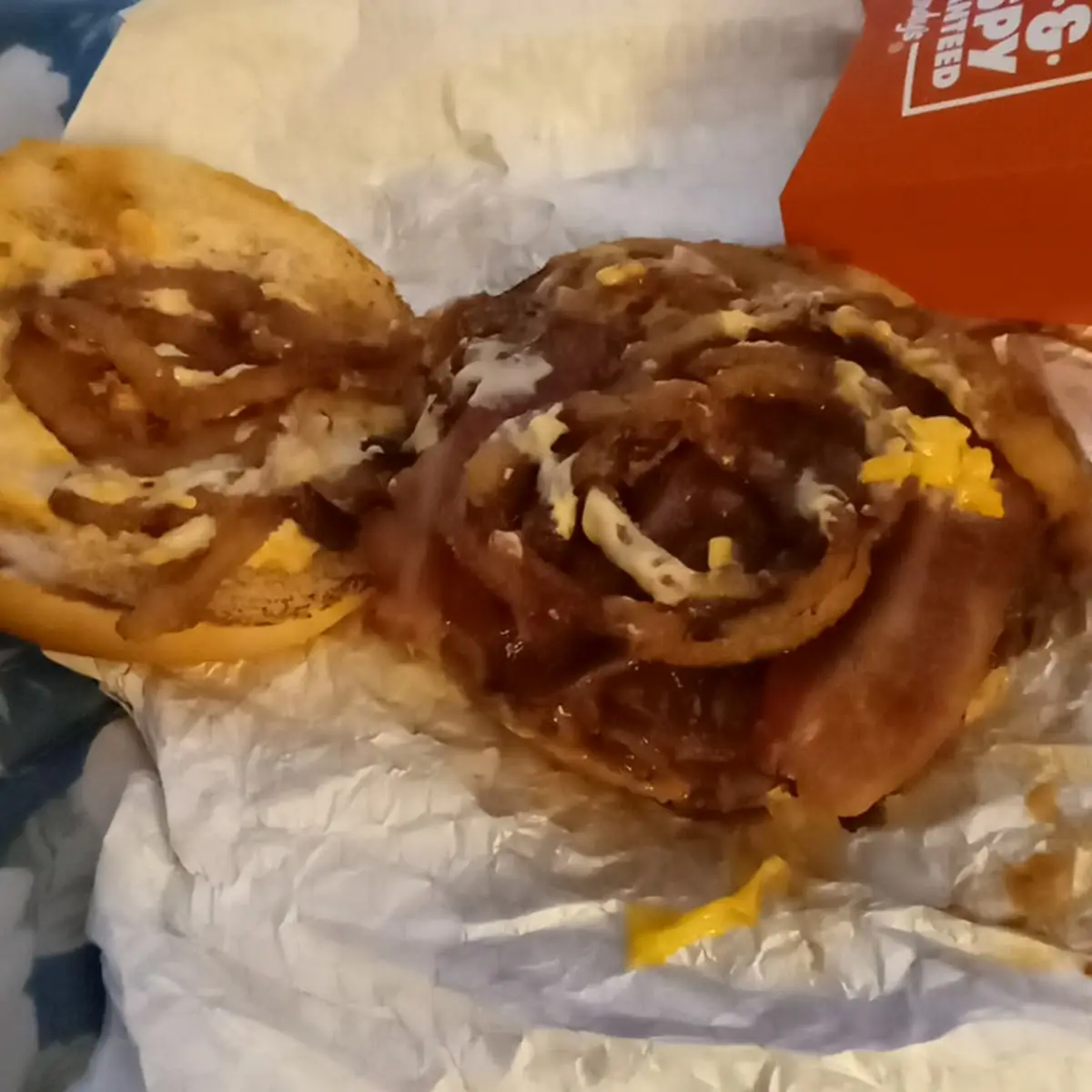 Double Cheddar Bacon Burger