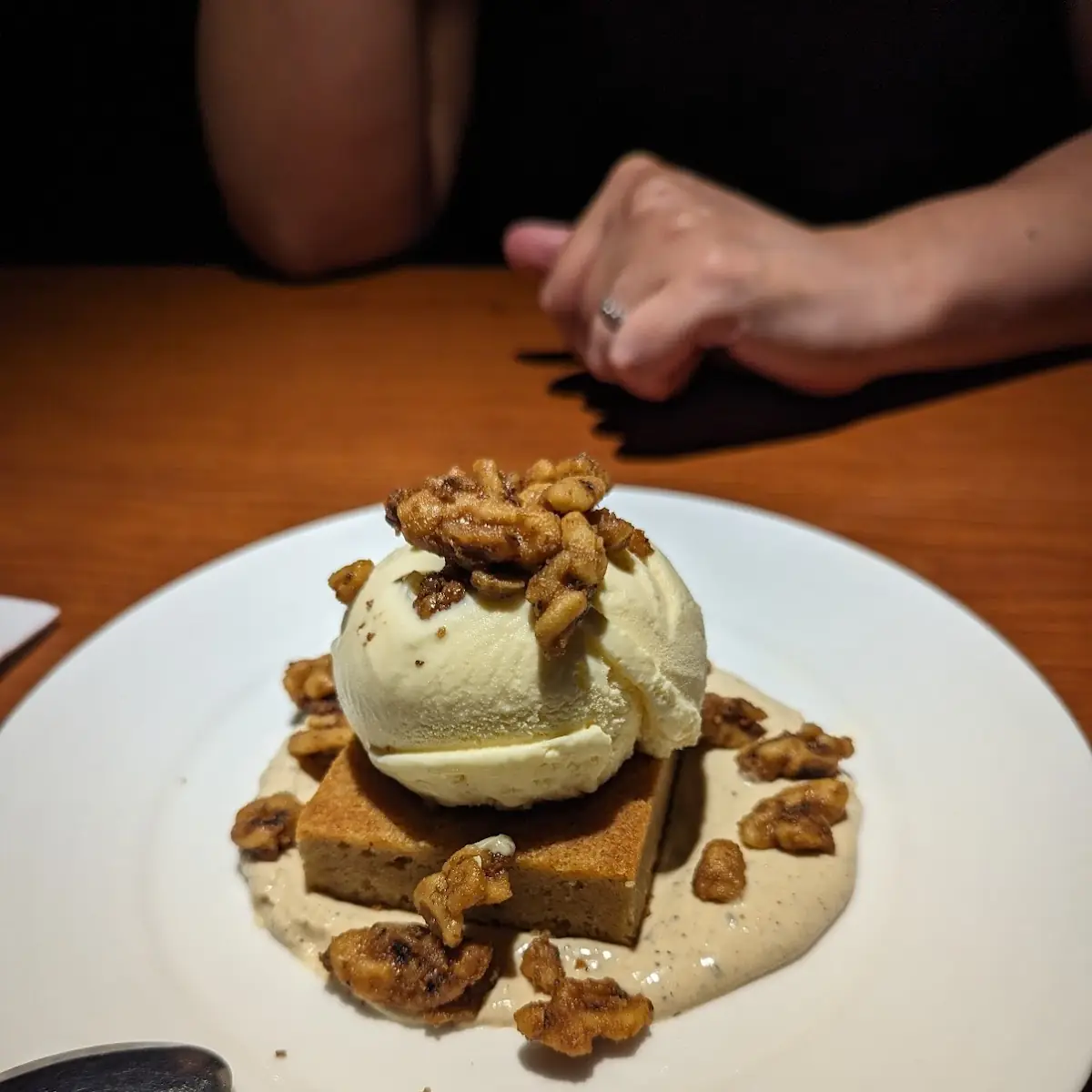 Home Made Banana Bread with Ice Cream