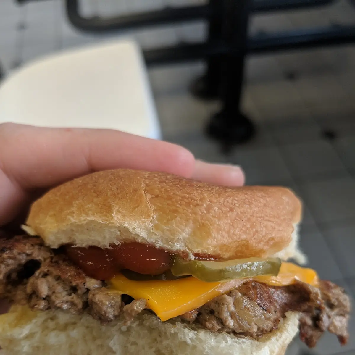 Double Cheese Slider Meal