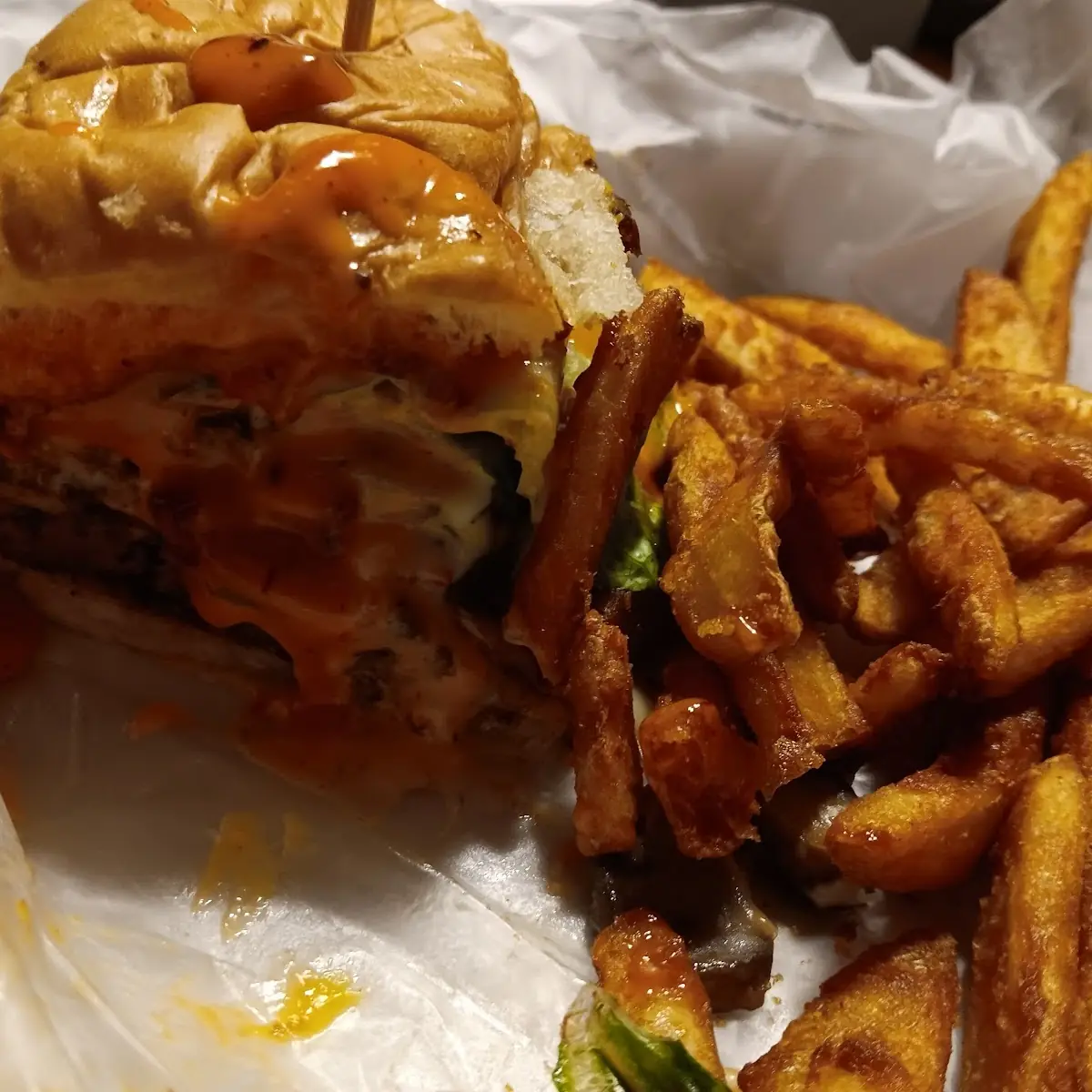 'Barrel' Burger