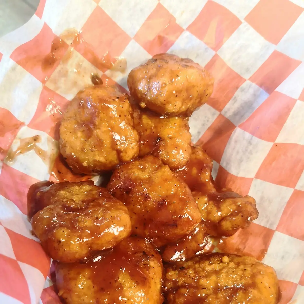 Honey BBQ Boneless Wings