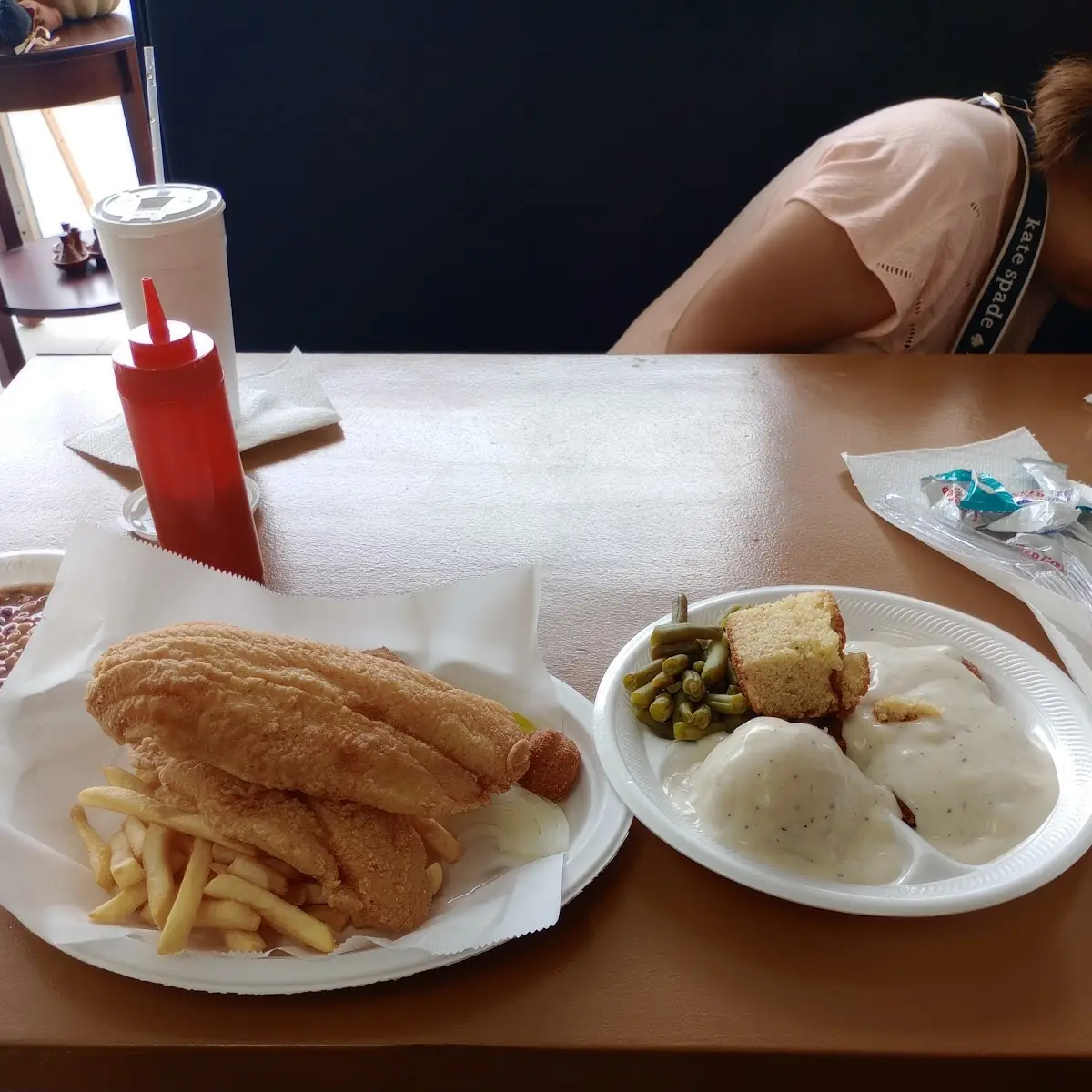 Fried Catfish and Chicken Fried Steak