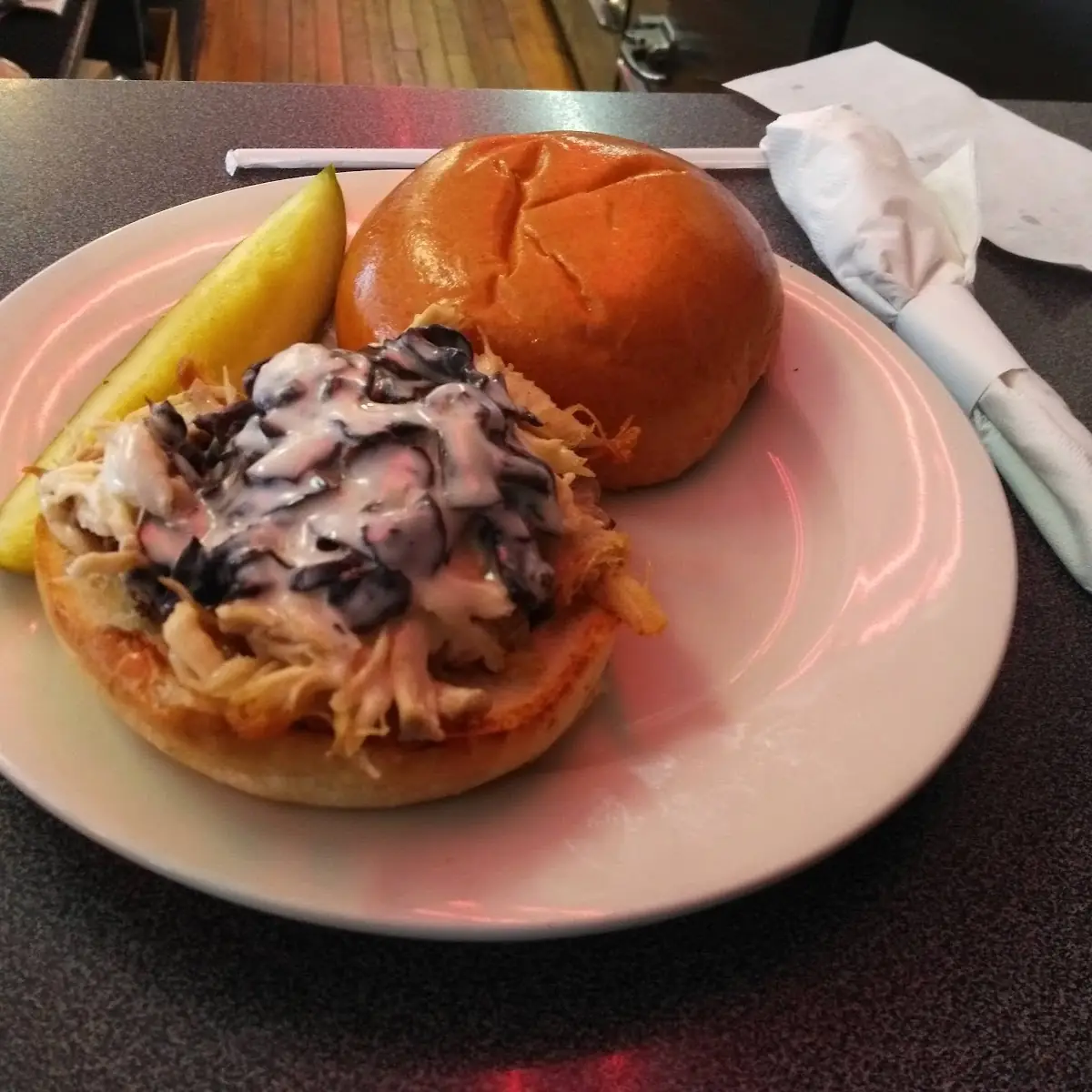 Mushroom Chicken Sandwich