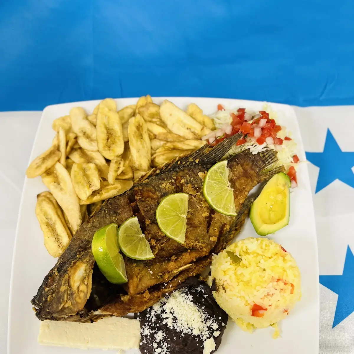 Pescado Frito Especial 14 Fried Whole Fish
