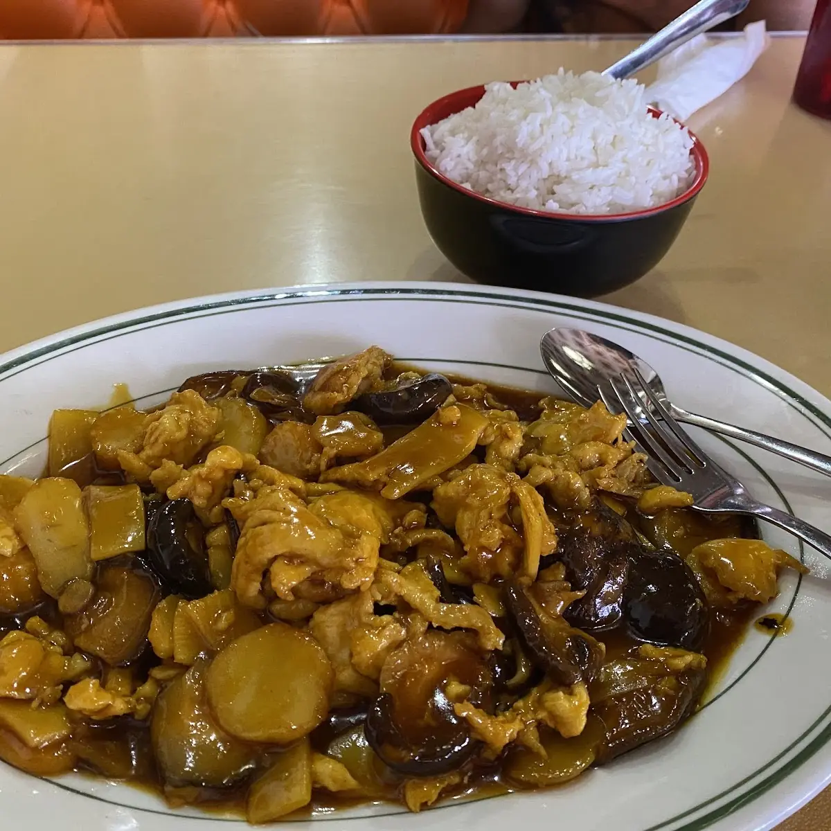 Black Mushroom Chicken