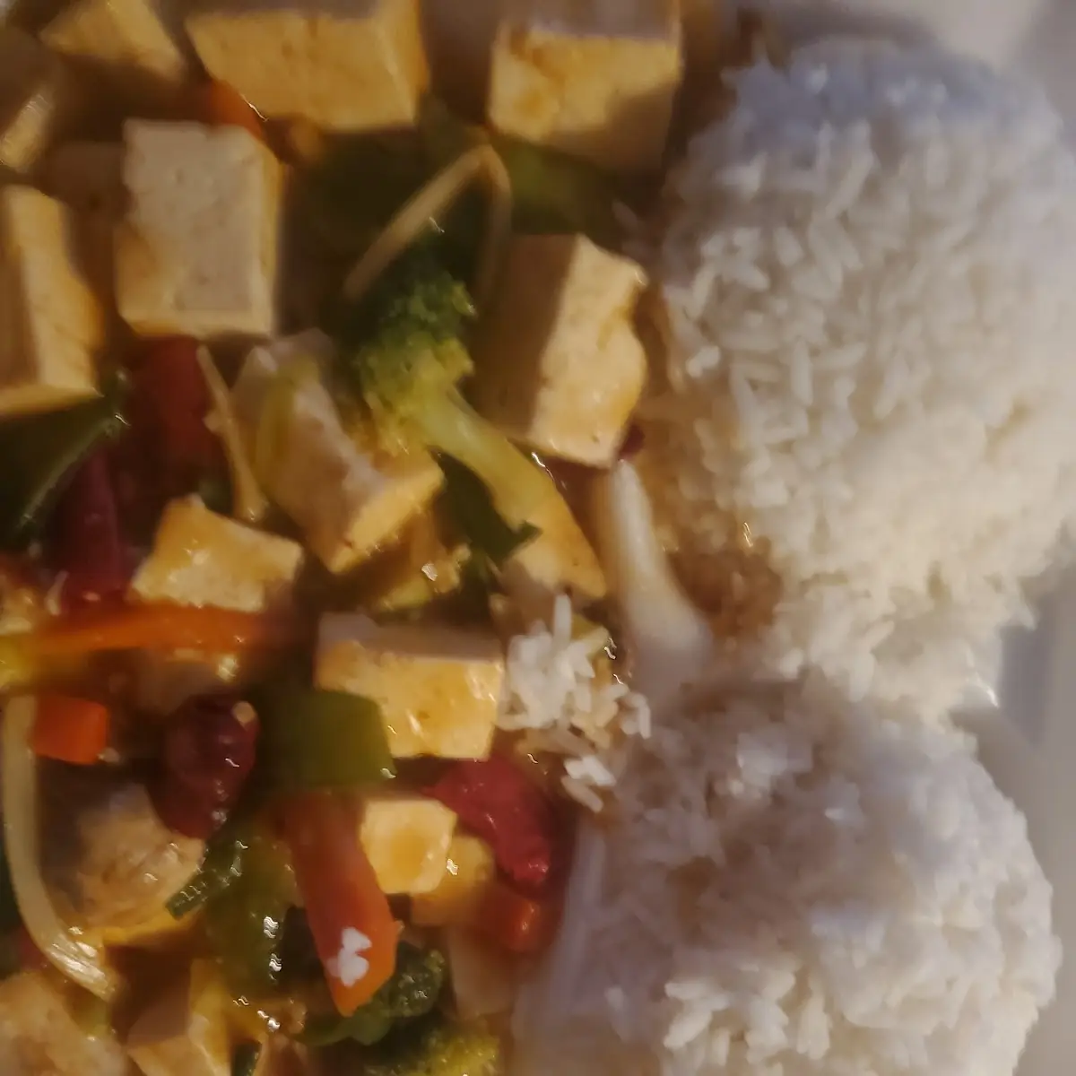 Hot Bean Curd with Mixed Vegetables