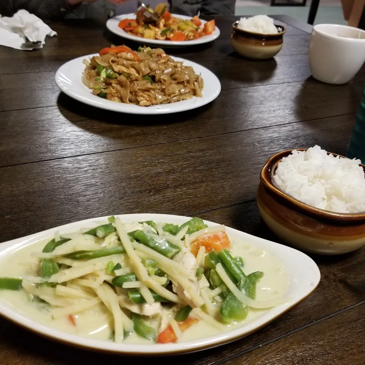 Green Curry and Drunken Noodles