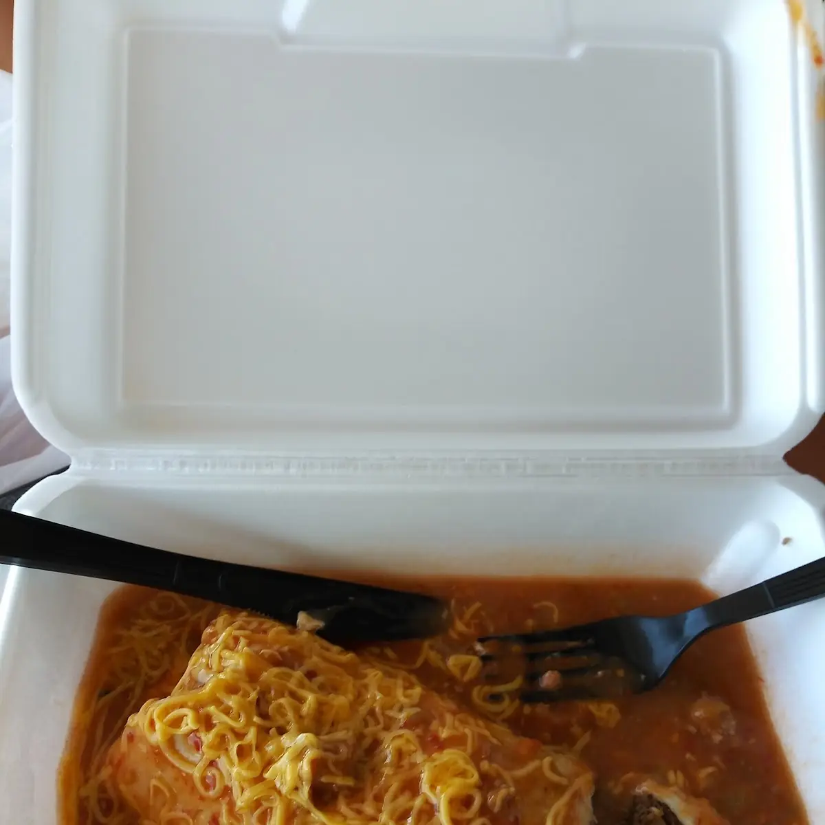 Beef Burrito Smothered