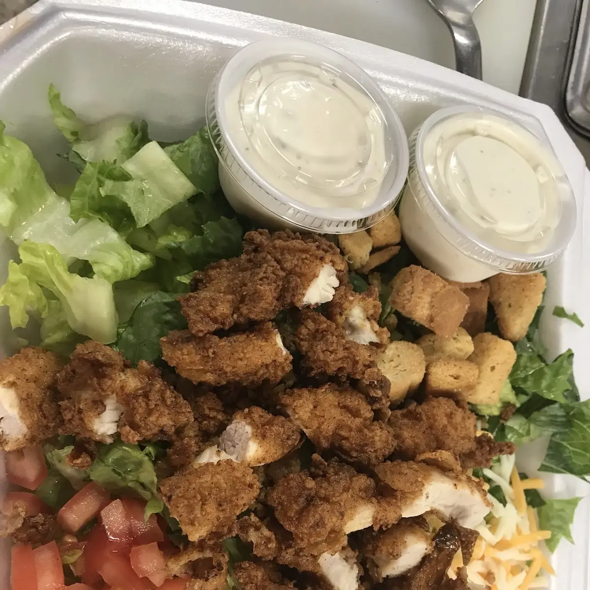 Fried Chicken Salad