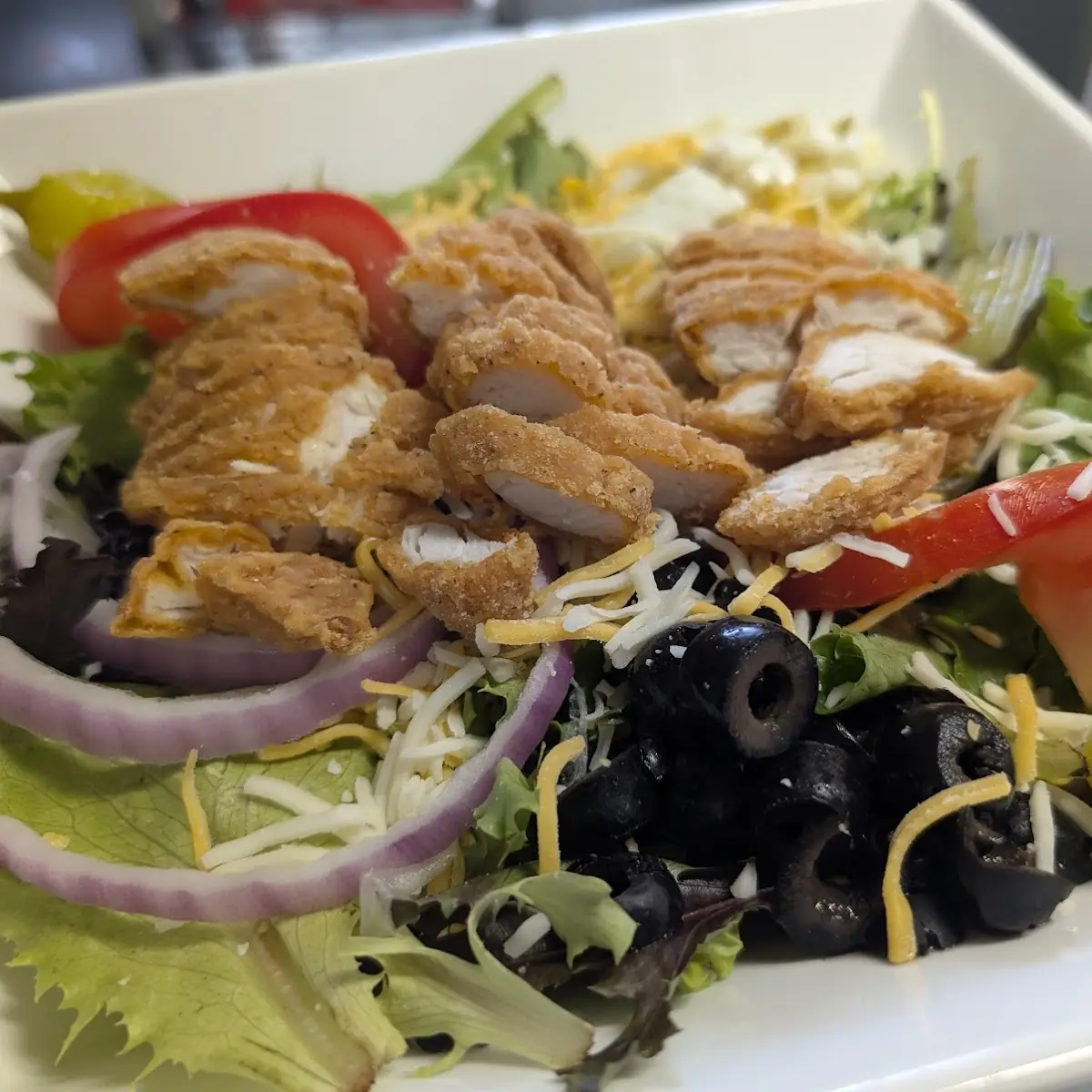 Chicken Tender Salad